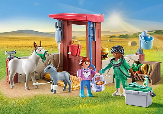 Playmobil Farmyard Vet
