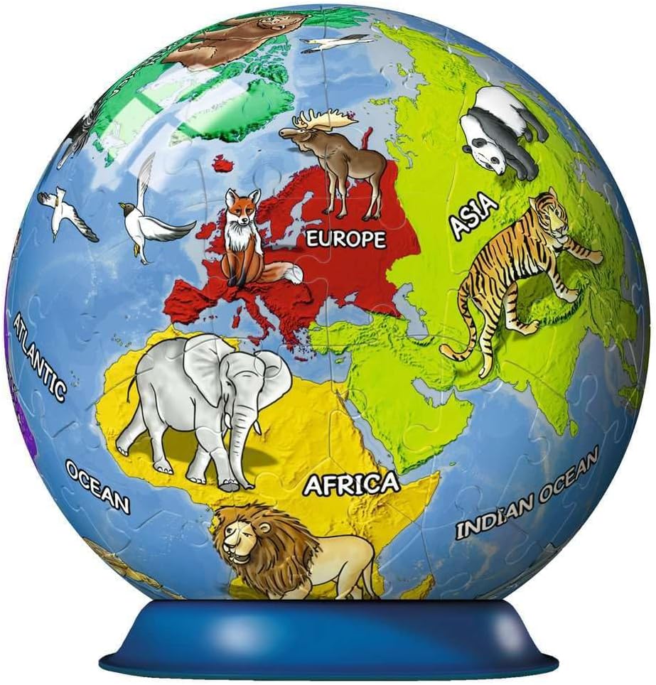 Ravensburger Children's Globe 3D 72 Piece Jigsaw