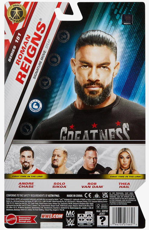 WWE Main Event Series 151 Roman Reigns