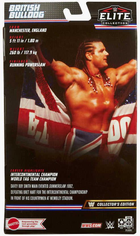 WWE British Bulldog Elite Figure Series 94
