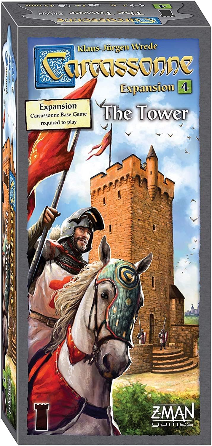 Carcassonne The Tower Expansion Pack 4