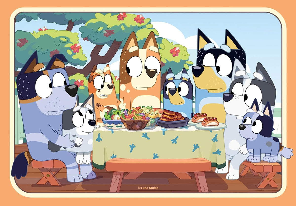 Bluey 2x24 Piece Jigsaw