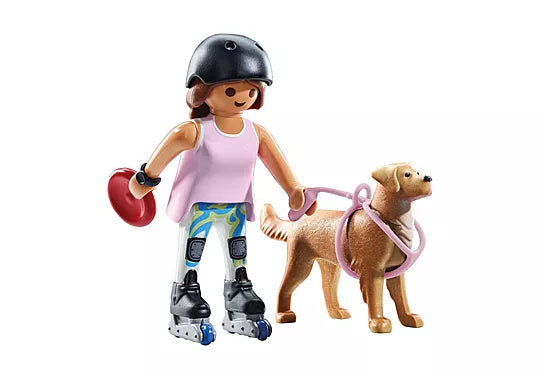 Playmobil Skater with Retriever