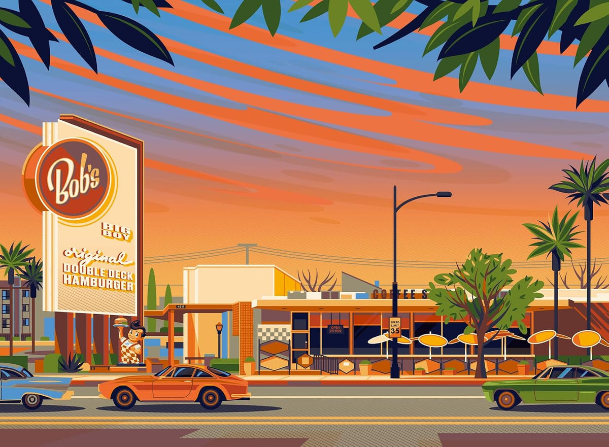American diner 500 Piece Jigsaw Puzzle