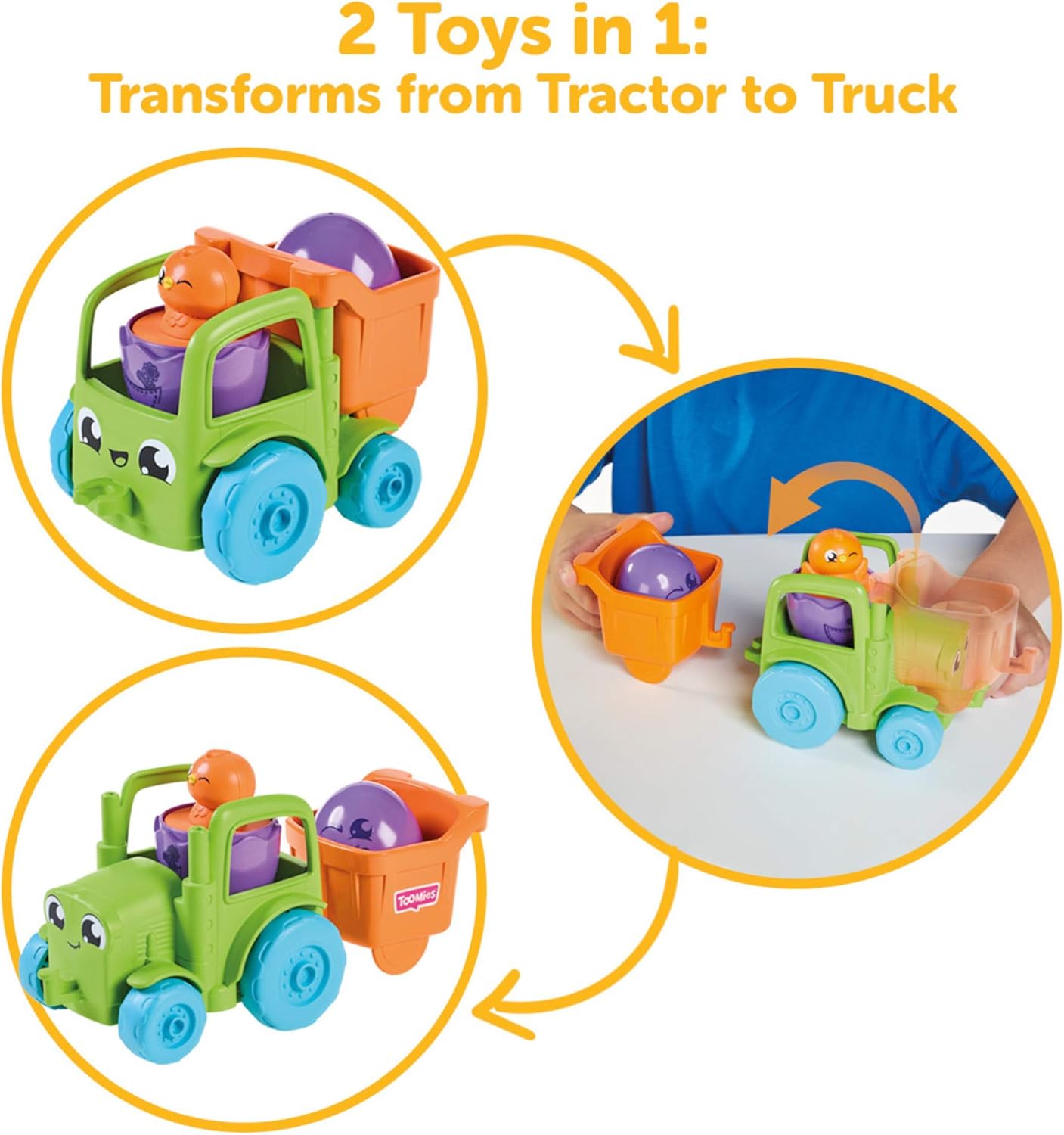 Toomies 2-in-1 Transforming Tractor