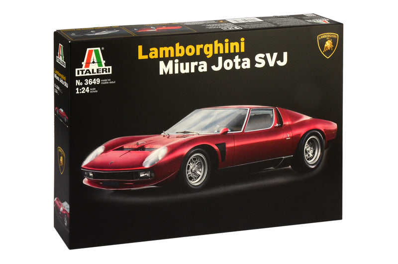 Italeri Lamborghini Miura Jota SVJ 1:24 Scale