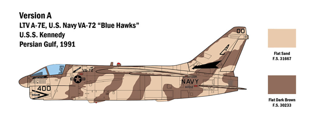 Italeri A-7E Corsair Ii