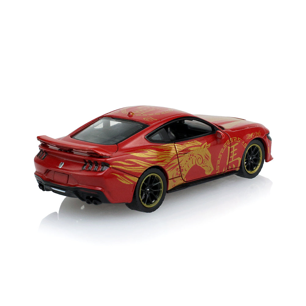Greenlight Ford Mustang Dark Horse Year of the Horse 1:64 Scale Die Model
