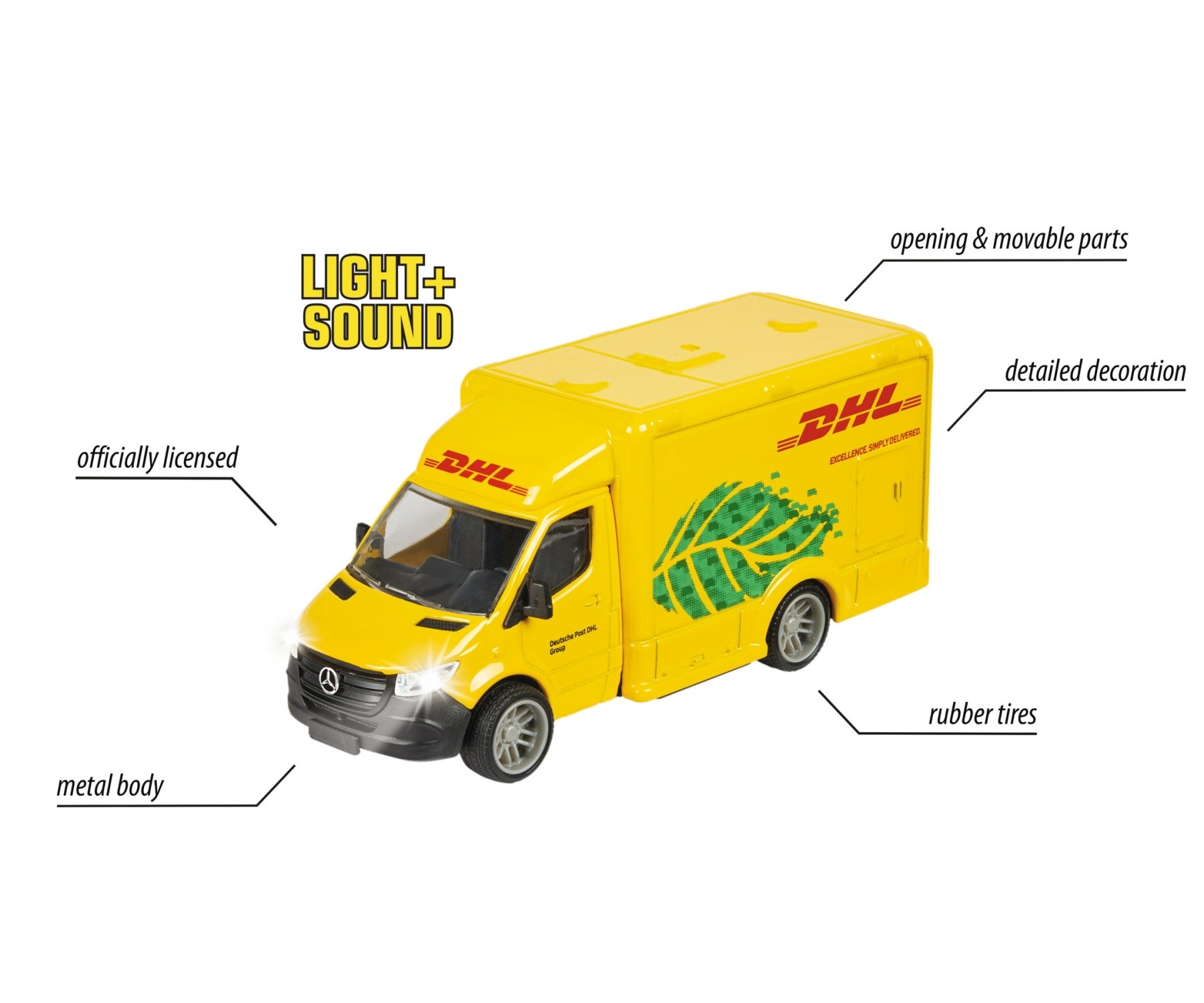 Majorette Mercedes Sprinter DHL Van