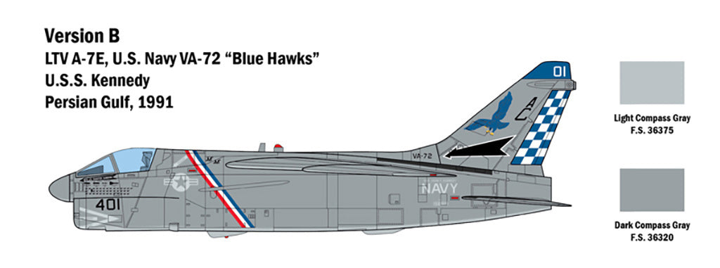 Italeri A-7E Corsair Ii