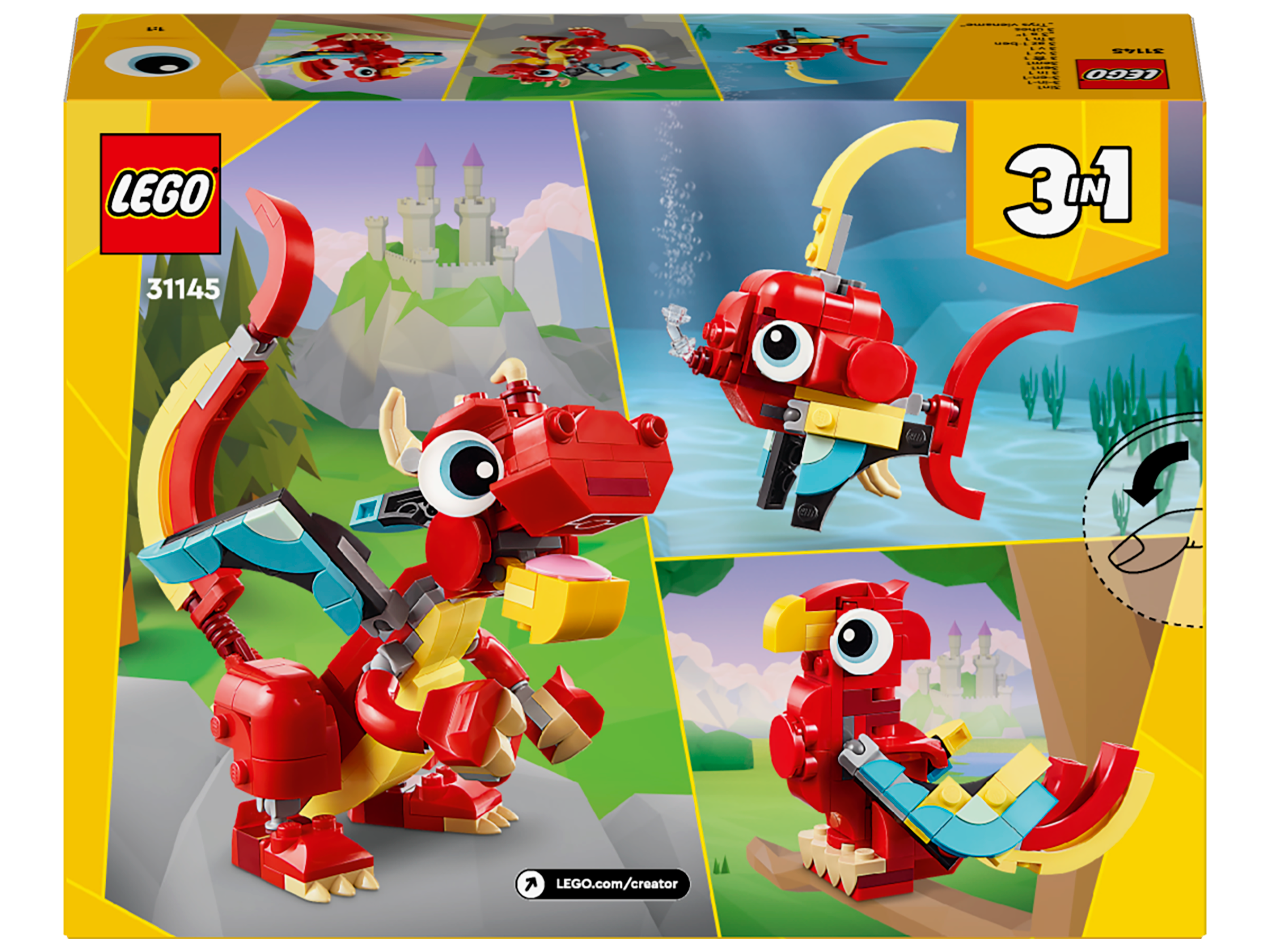 Lego 31145 Red Dragon