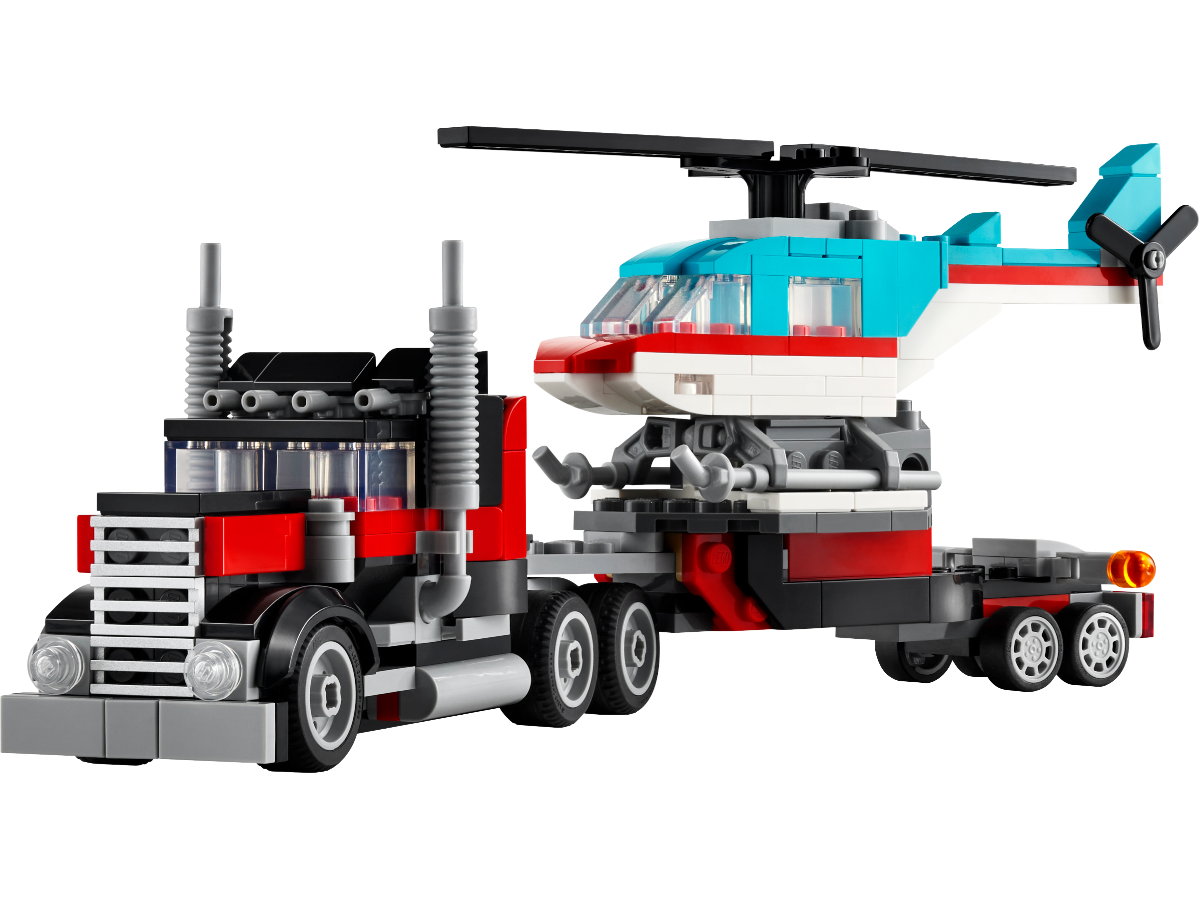 Lego 31146 Flatbed Truck with Helicopter