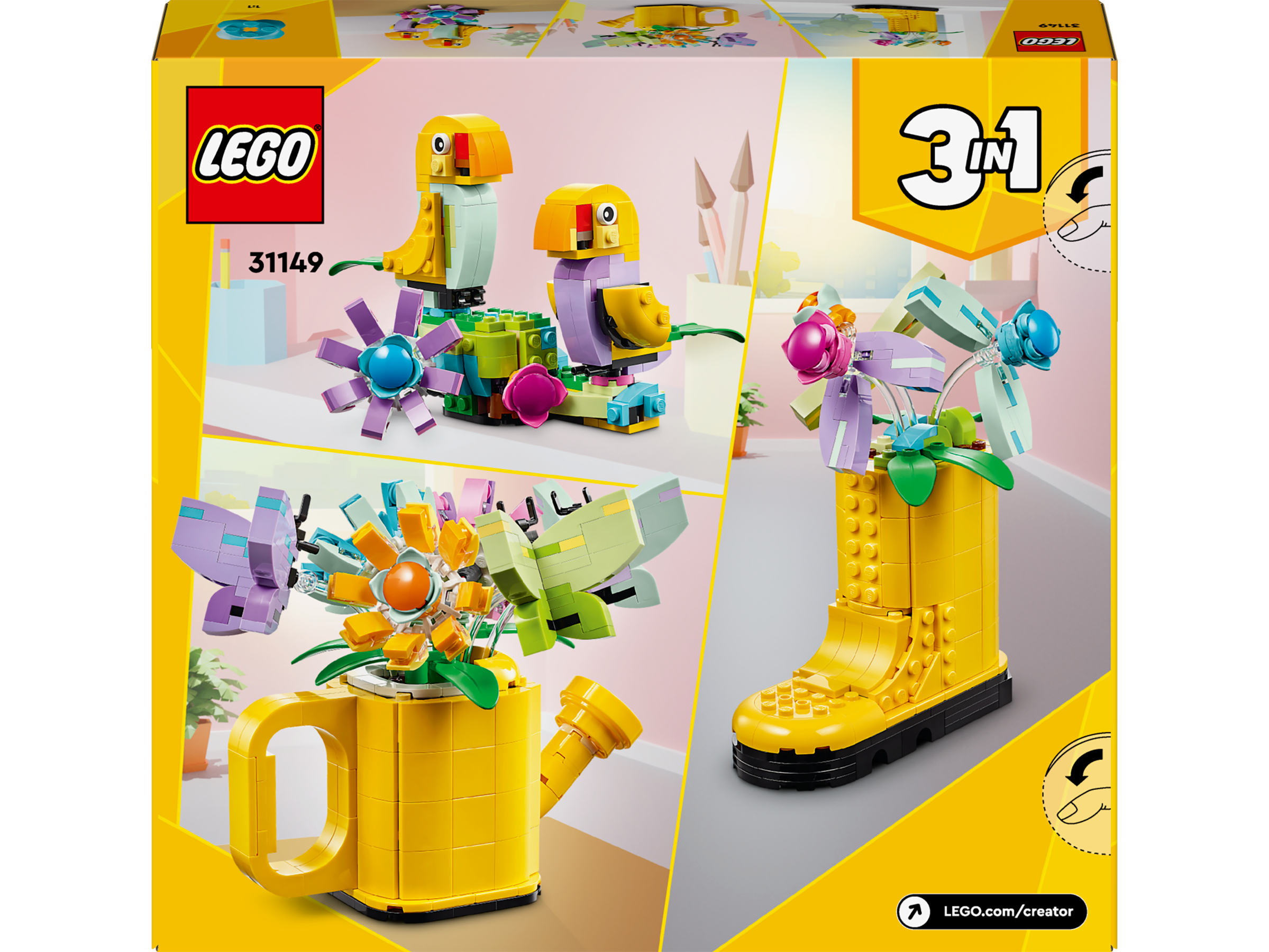 Lego 31149 Flowers in Watering Can