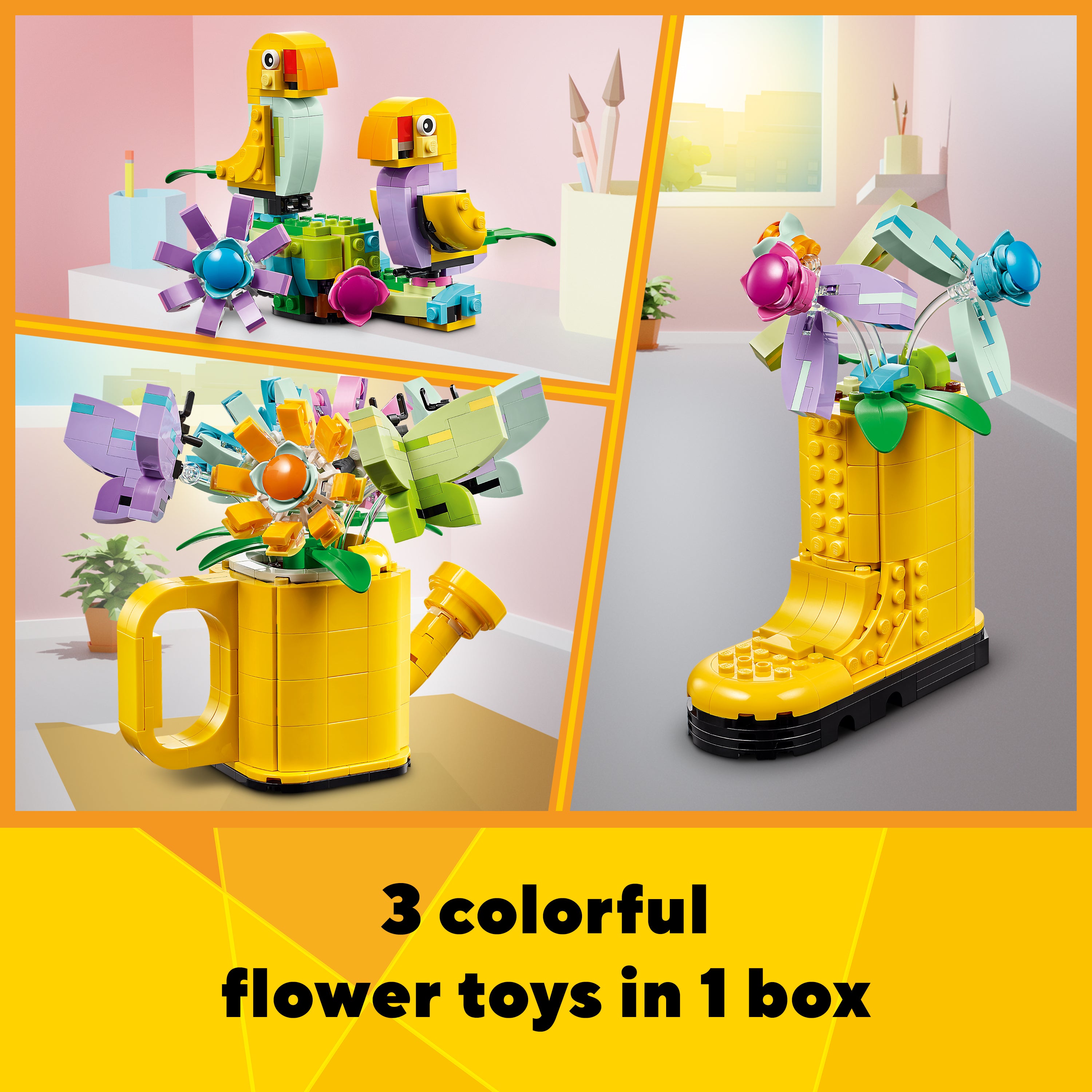 Lego 31149 Flowers in Watering Can