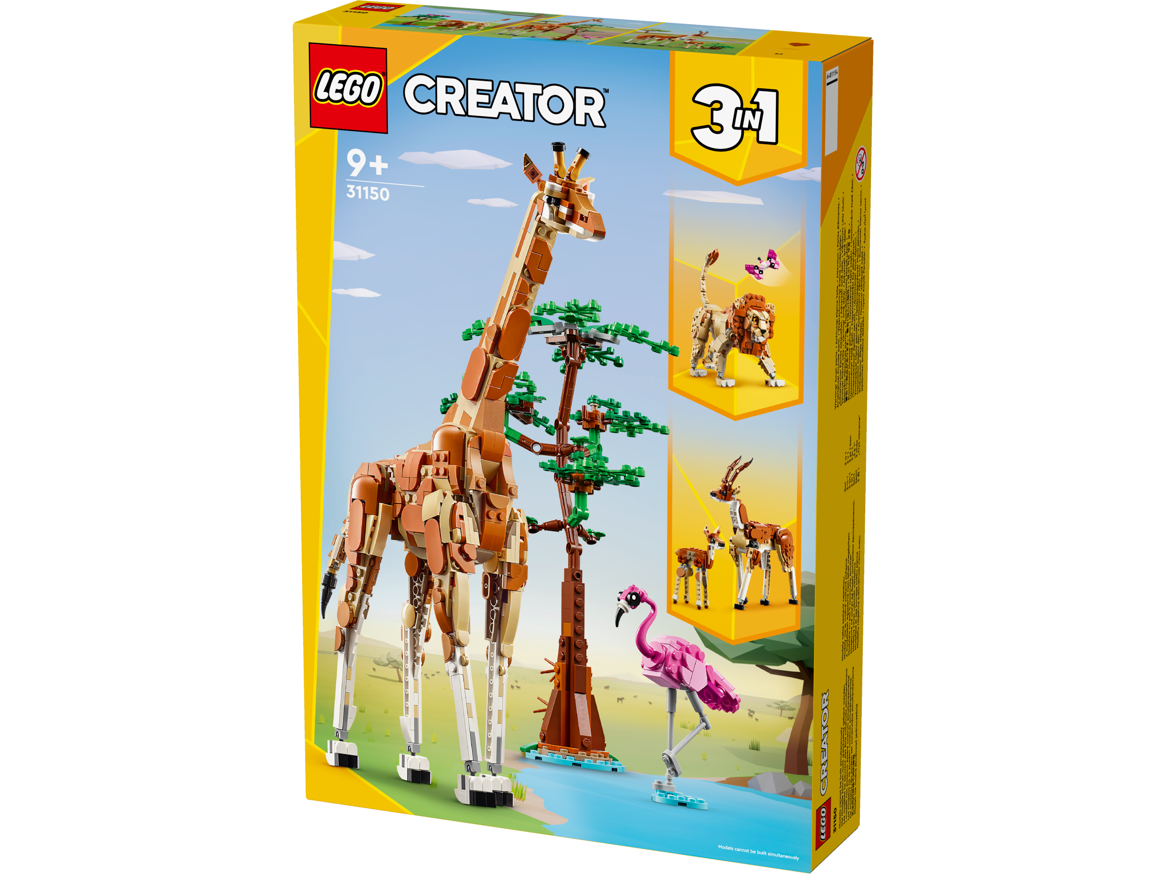 Lego 31150 Wild Safari Animals