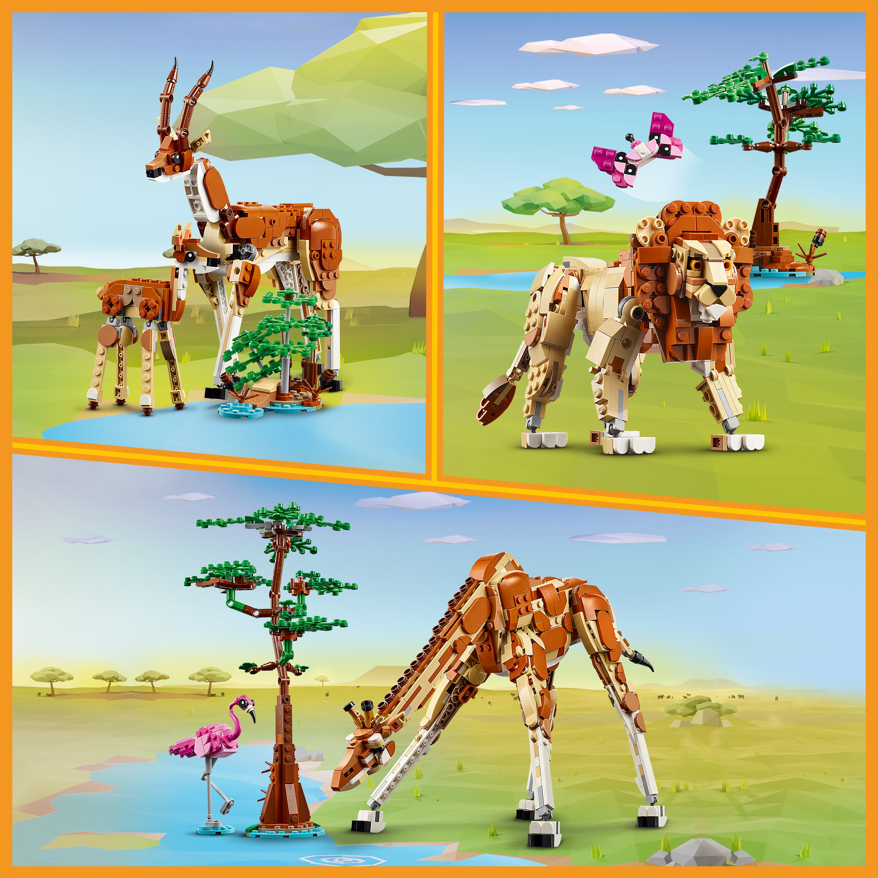 Lego 31150 Wild Safari Animals