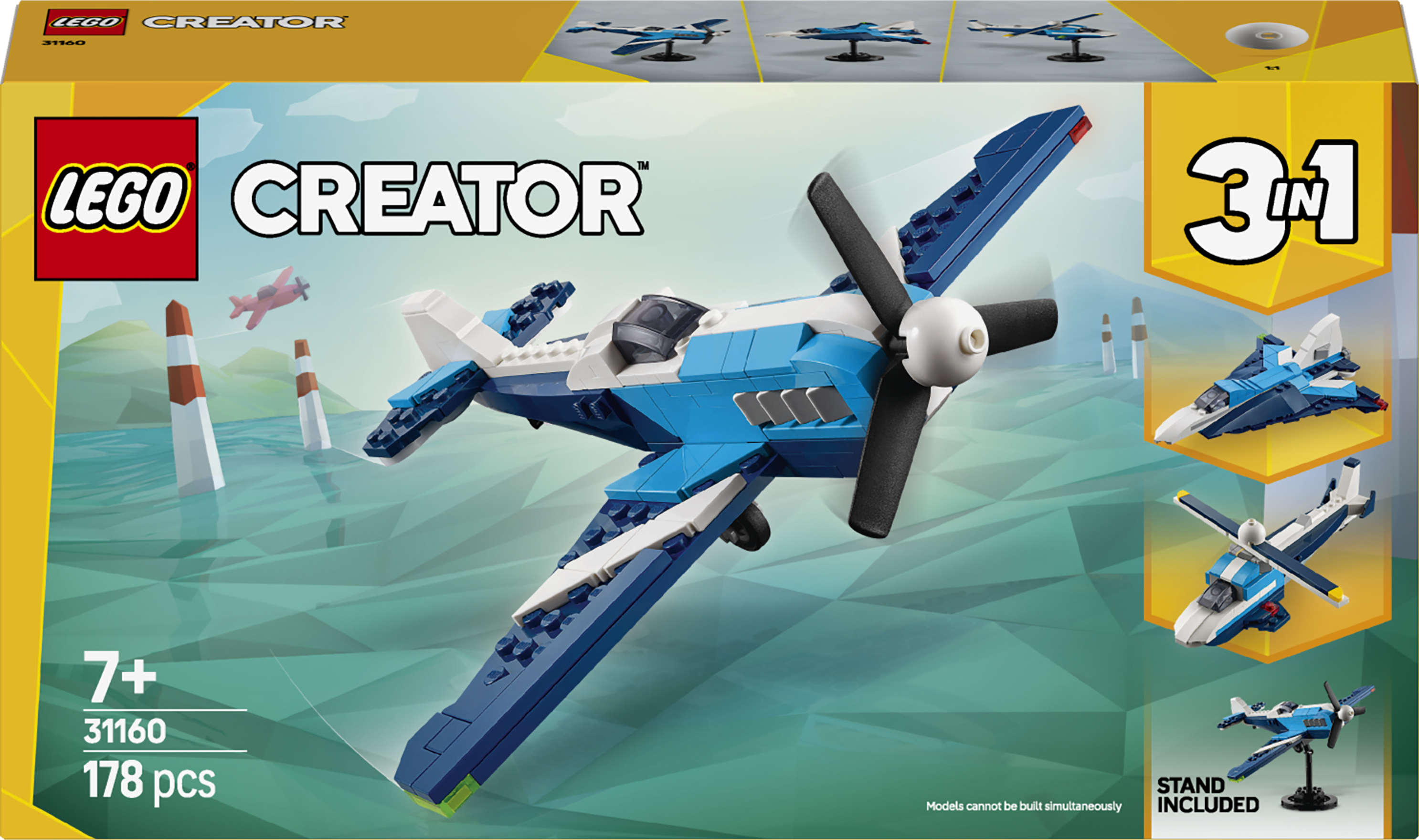 LEGO Creator 31160 Aircraft: Race Plane