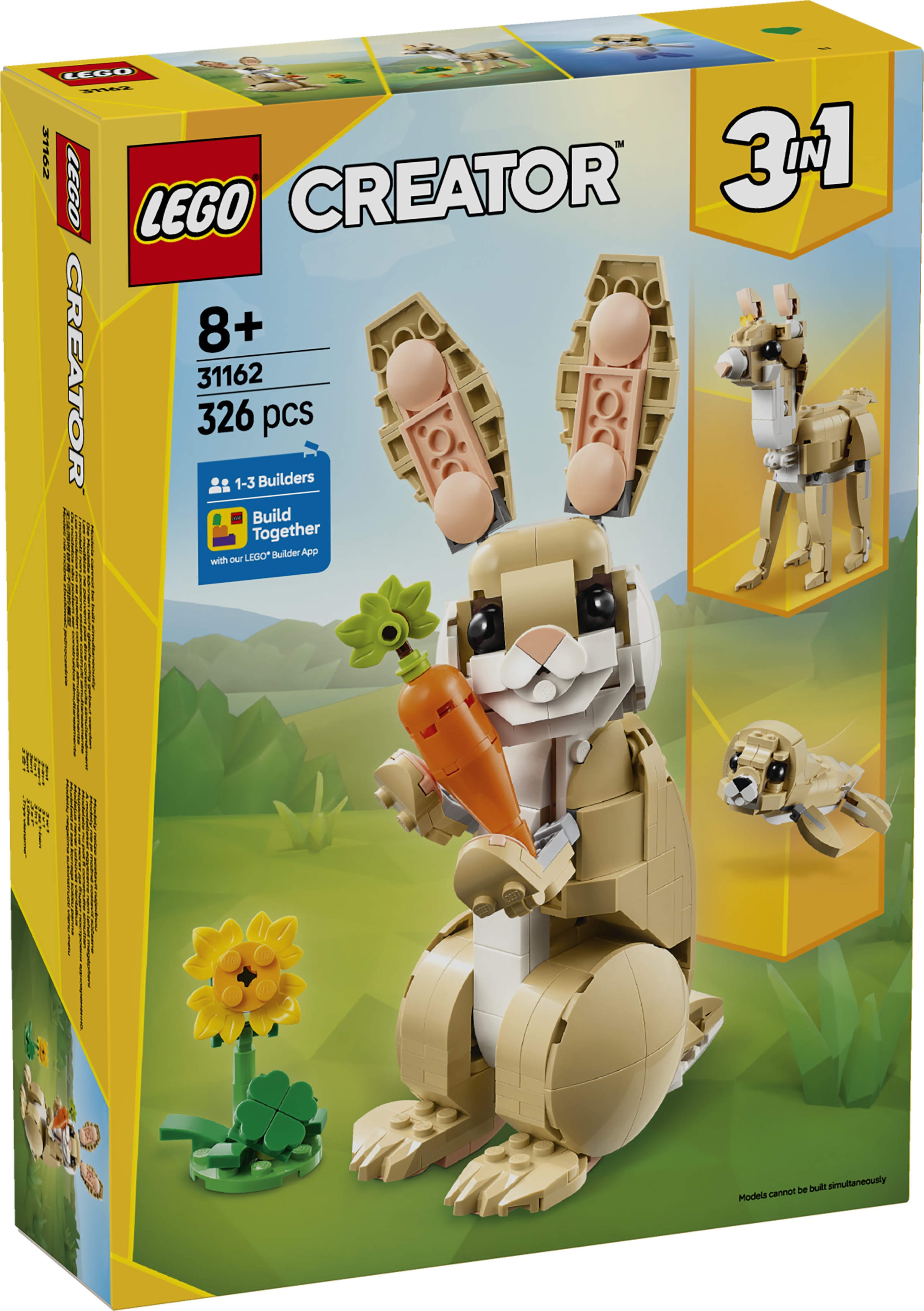 LEGO Creator 31162 3-in-1 Cute Bunny