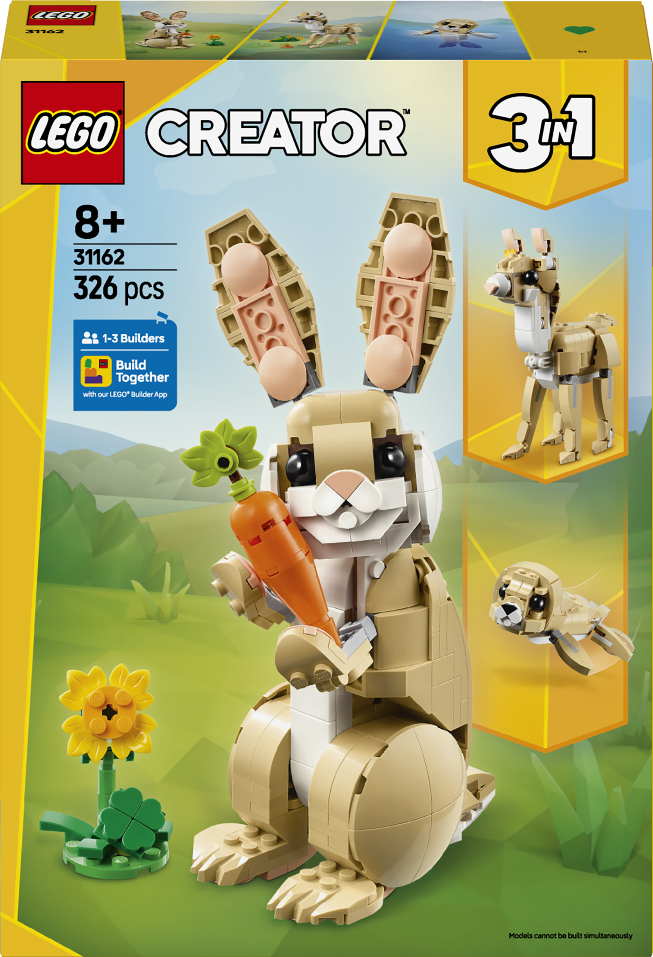 LEGO Creator 31162 3-in-1 Cute Bunny