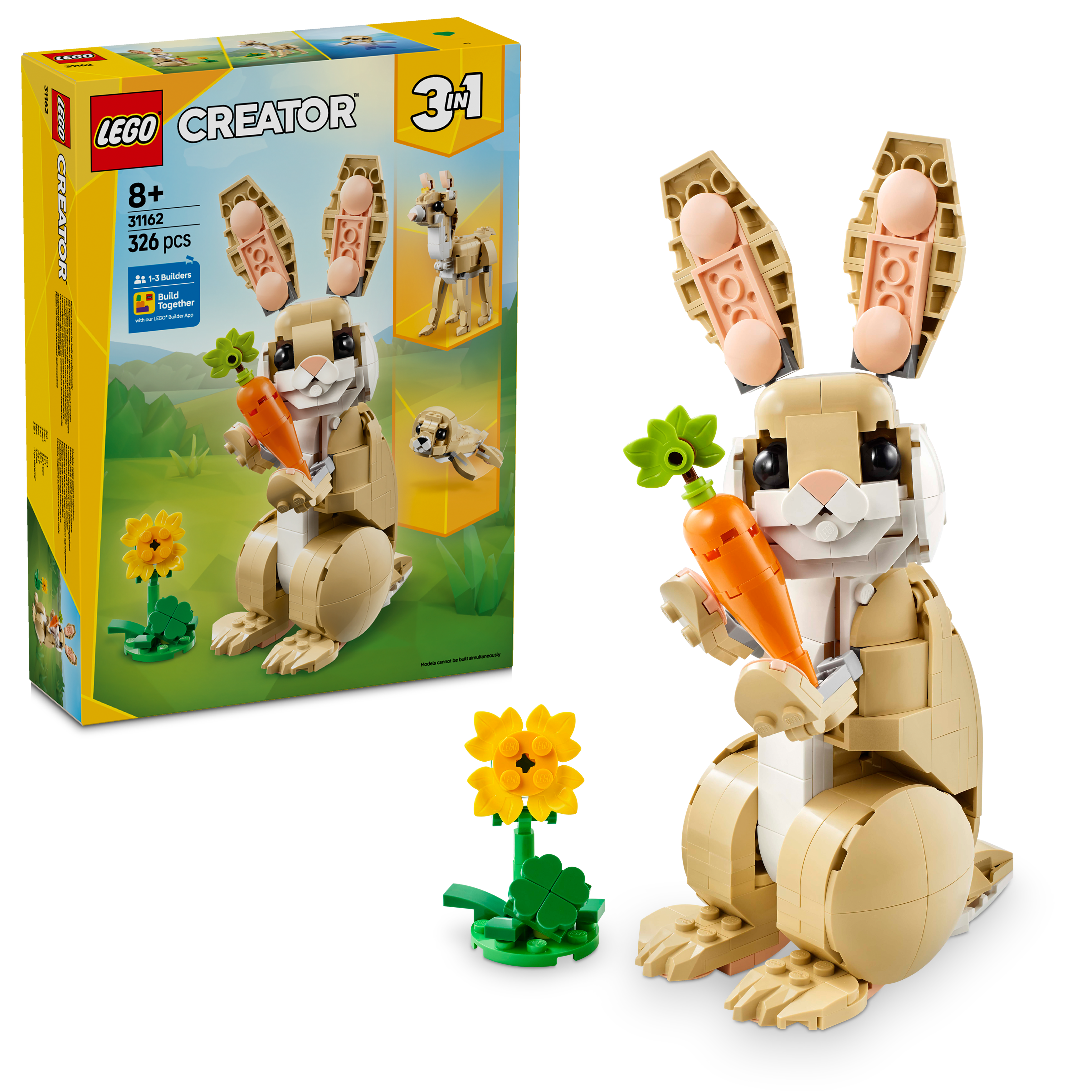 LEGO Creator 31162 3-in-1 Cute Bunny