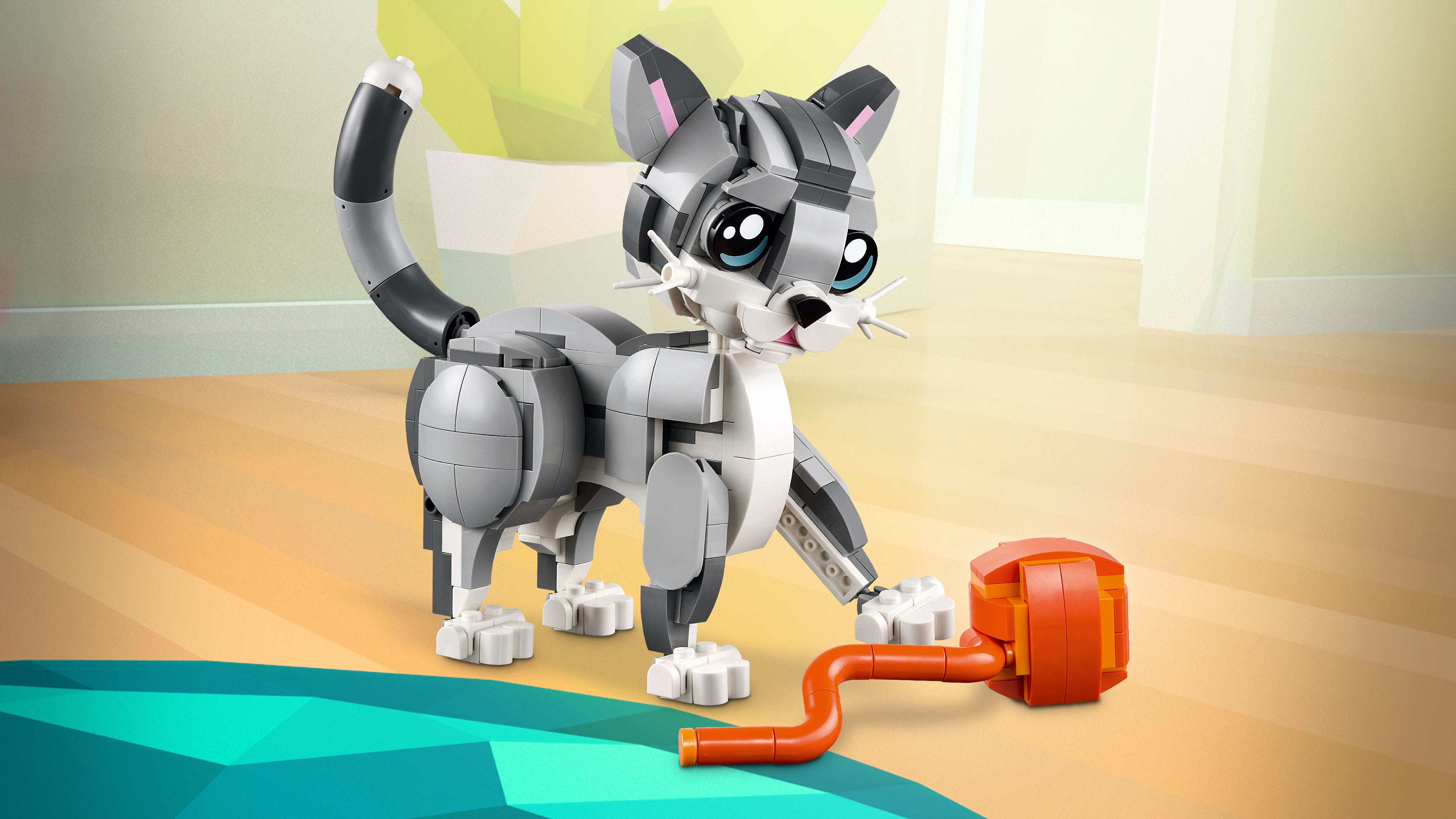 LEGO Creator 31163 3-in-1 Playful Cat Set