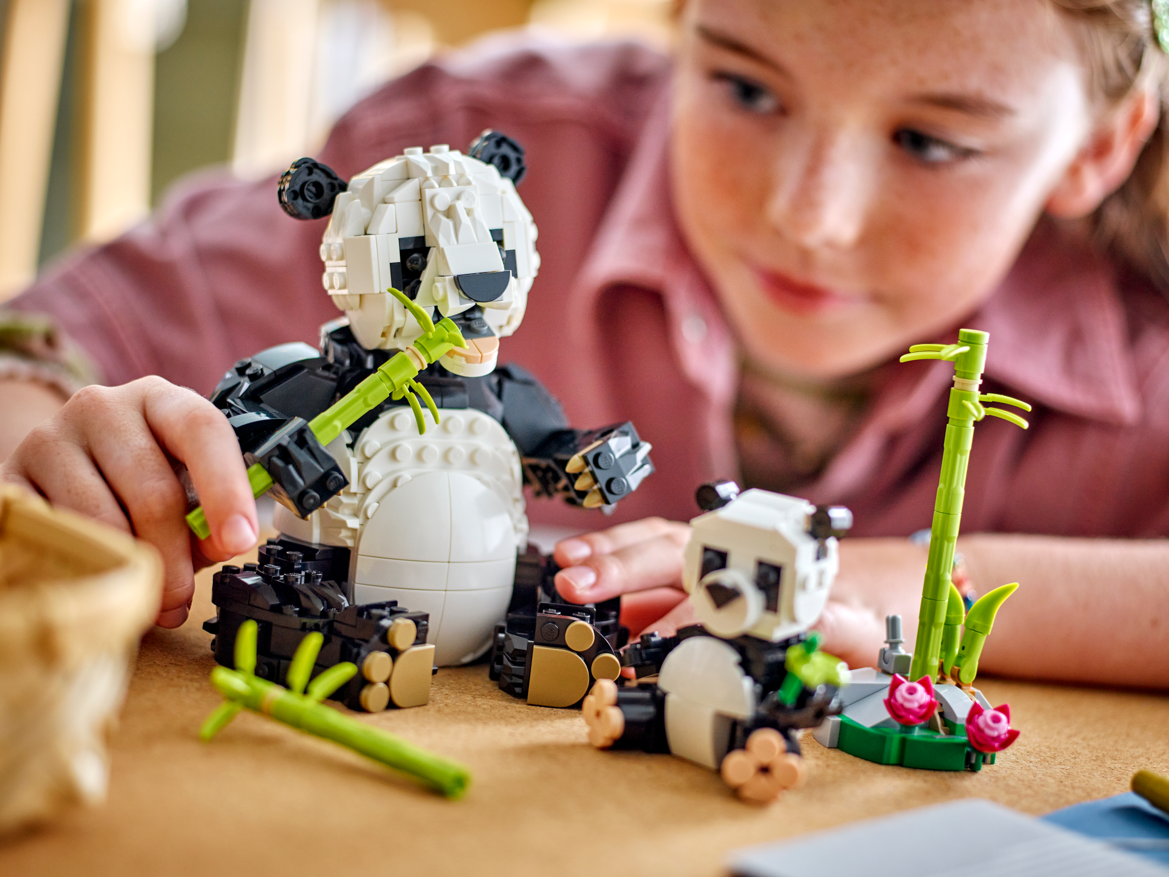 LEGO Creator 31165 3-in-1 Wild Animals: Panda Family Set