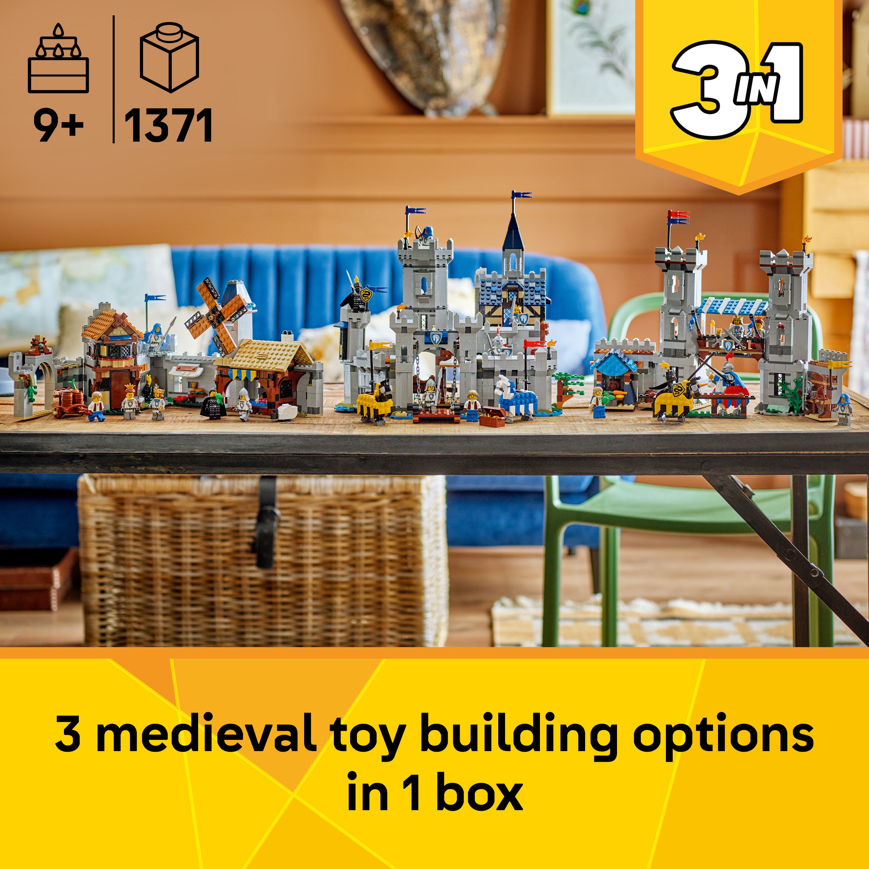 Lego 31168 Medieval Horse Knight Castle