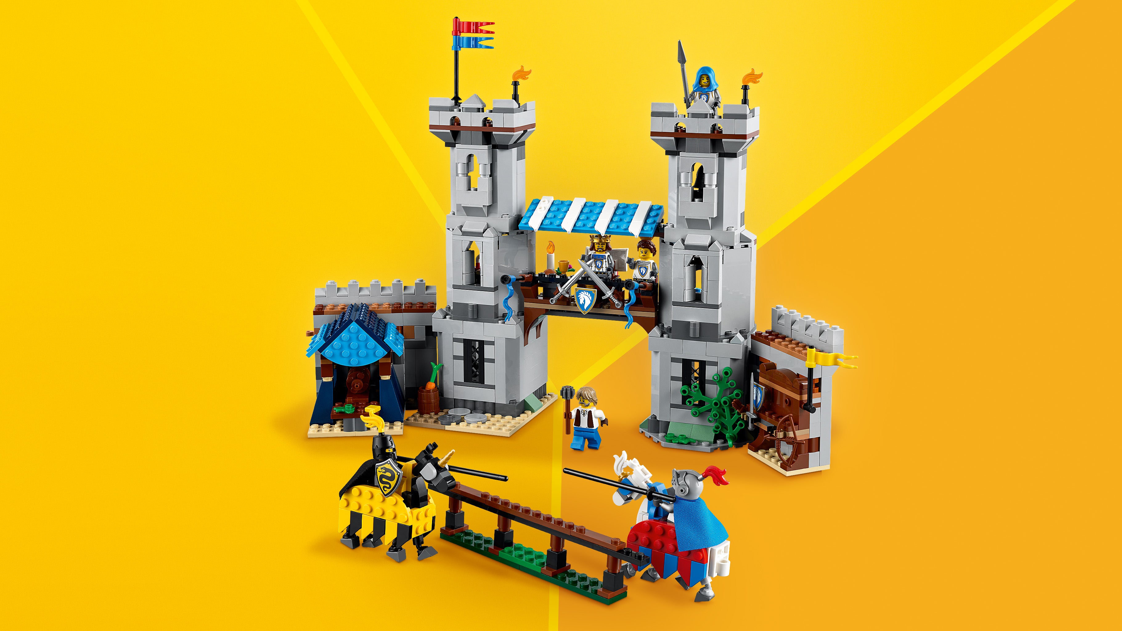 Lego 31168 Medieval Horse Knight Castle