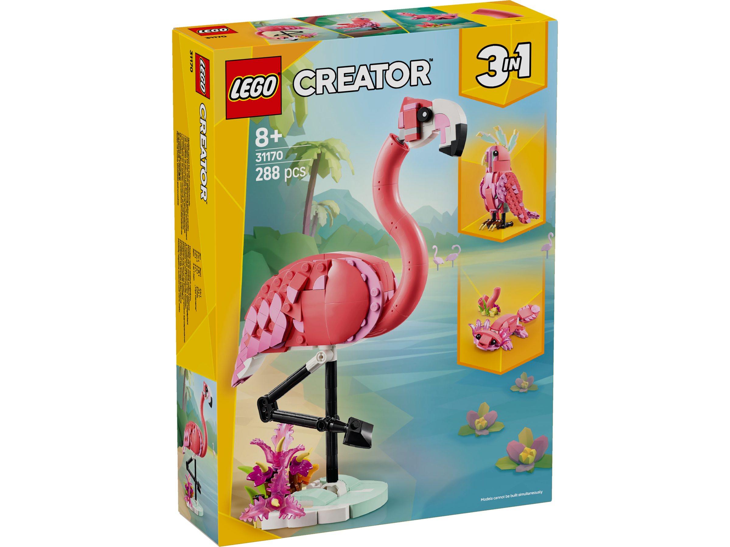 Lego 31170 Wild Animals Pink Flamingo