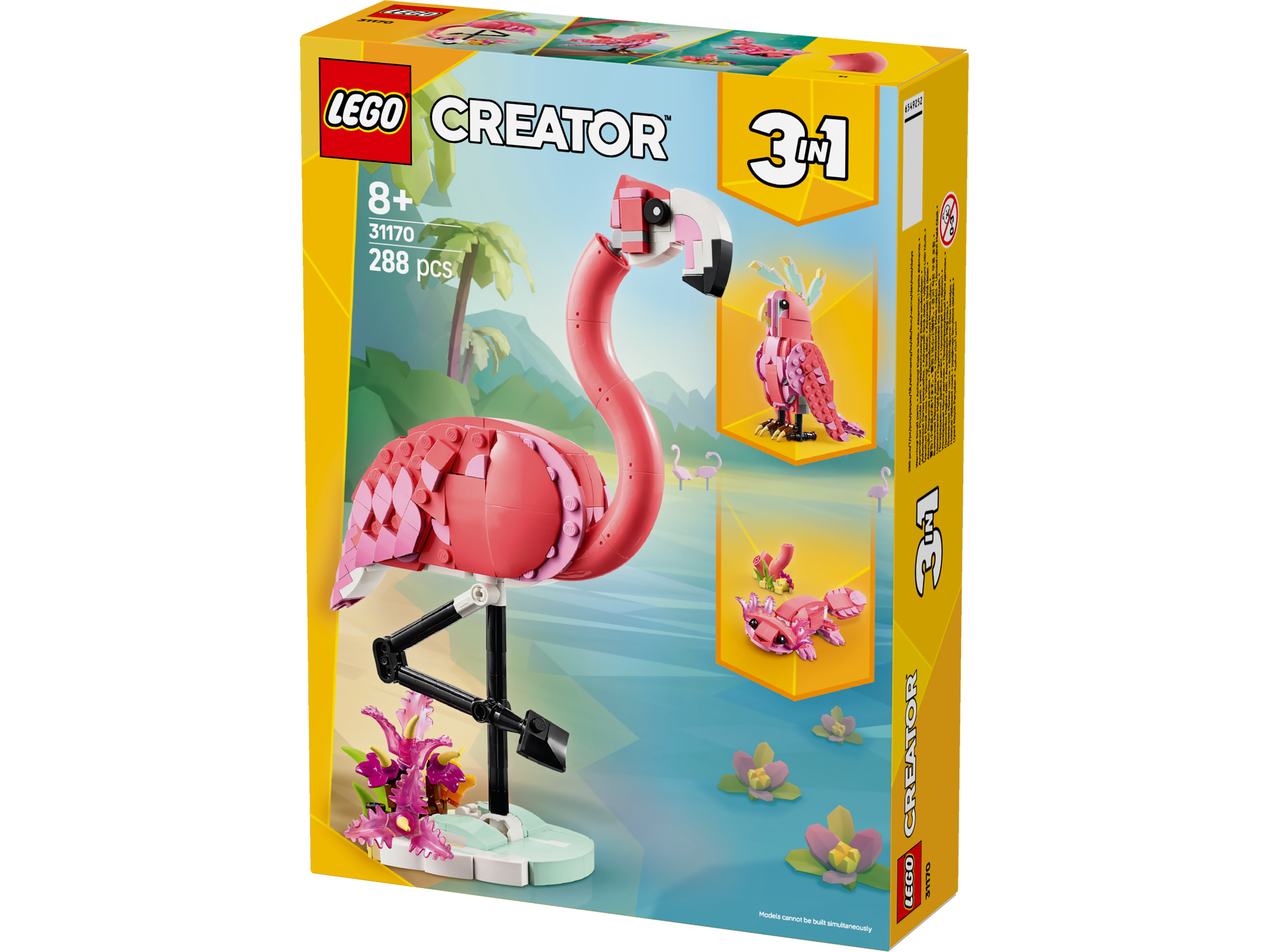 Lego 31170 Wild Animals Pink Flamingo