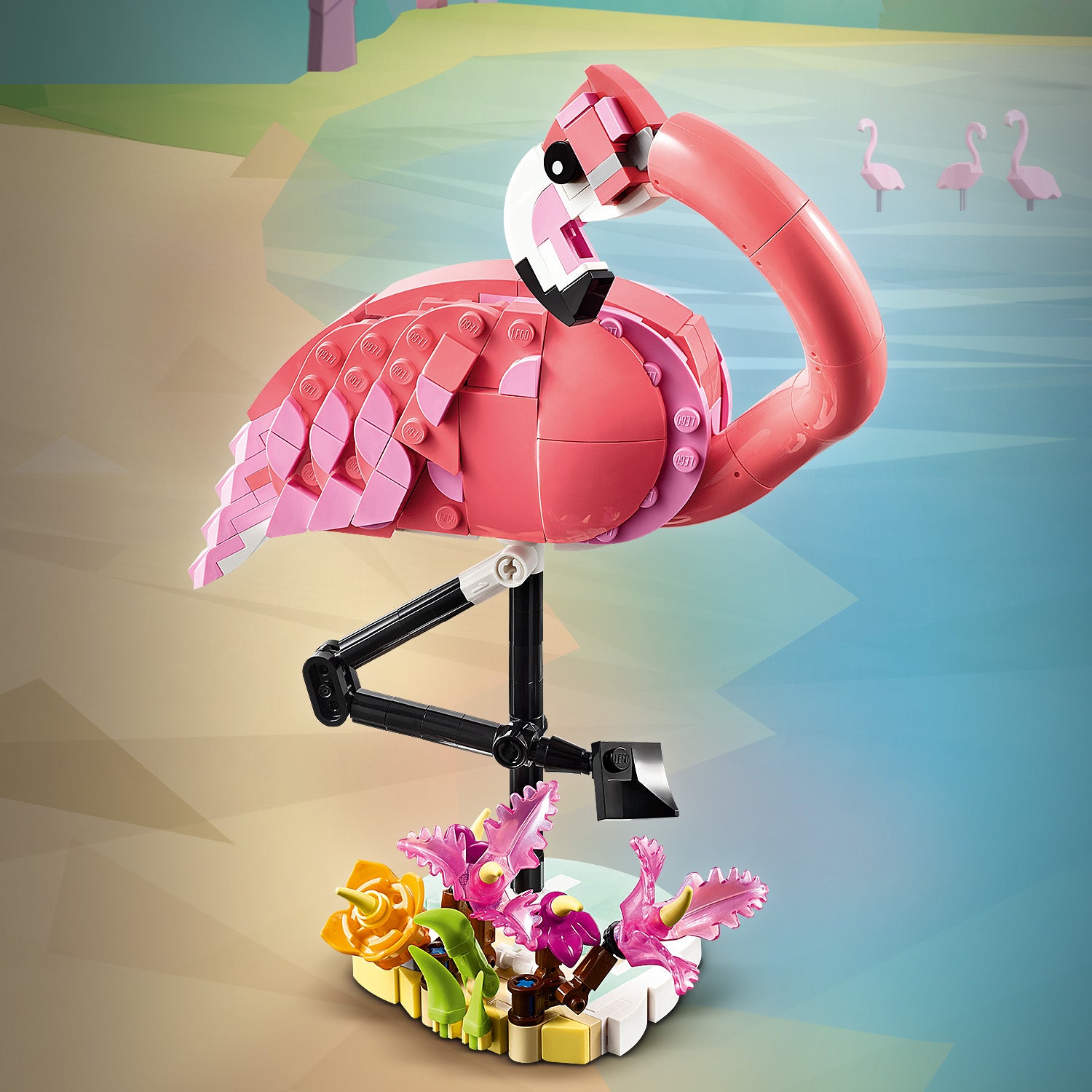 Lego 31170 Wild Animals Pink Flamingo