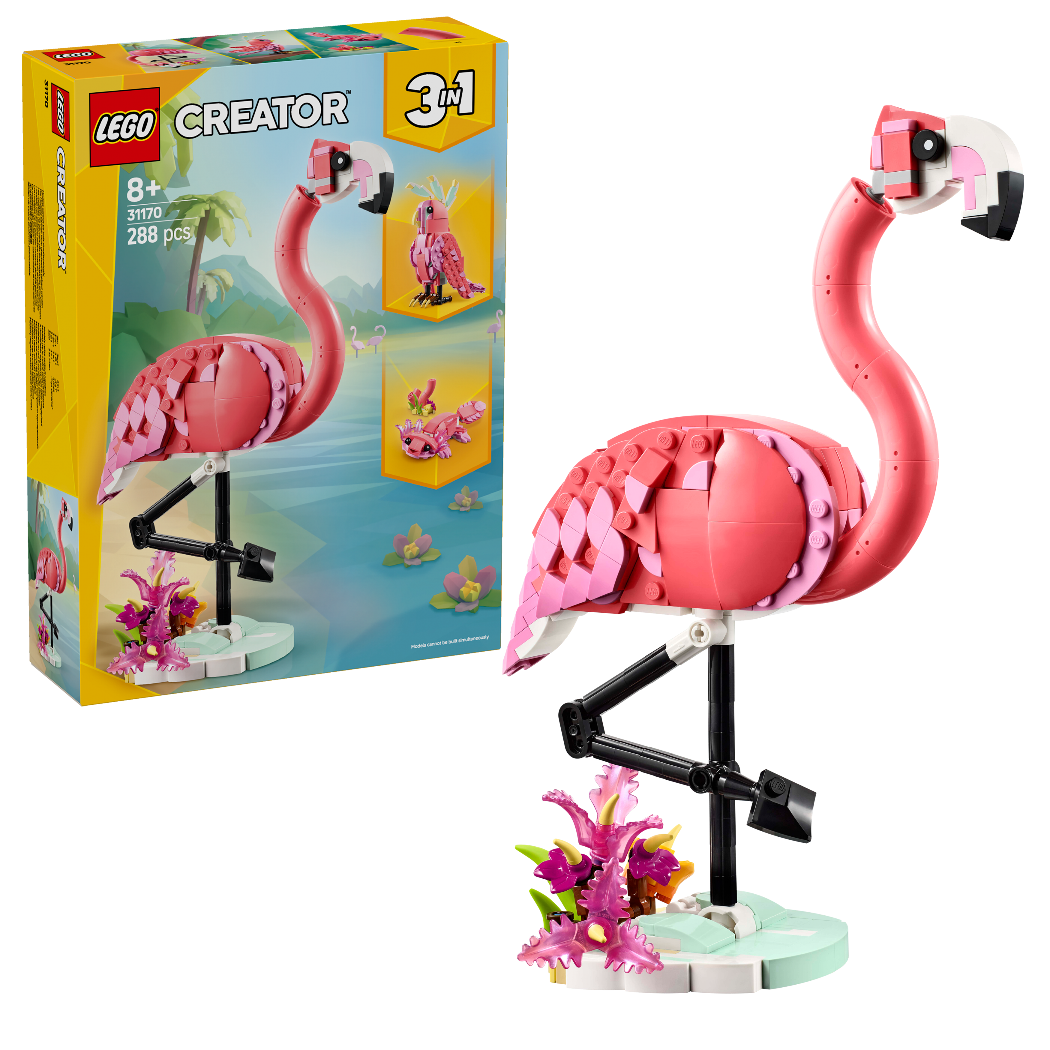 Lego 31170 Wild Animals Pink Flamingo