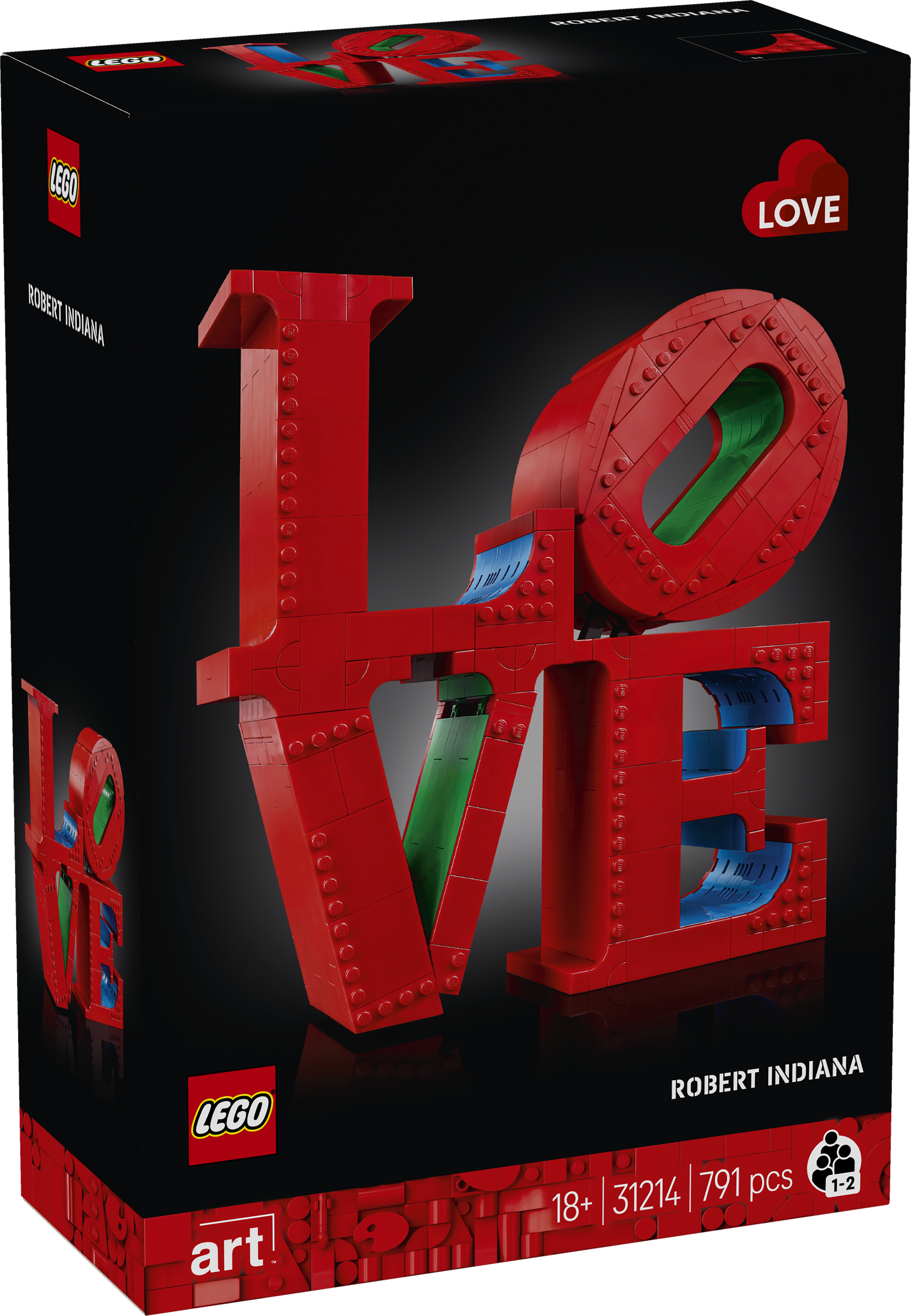 LEGO Art 31214 LOVE Sculpture