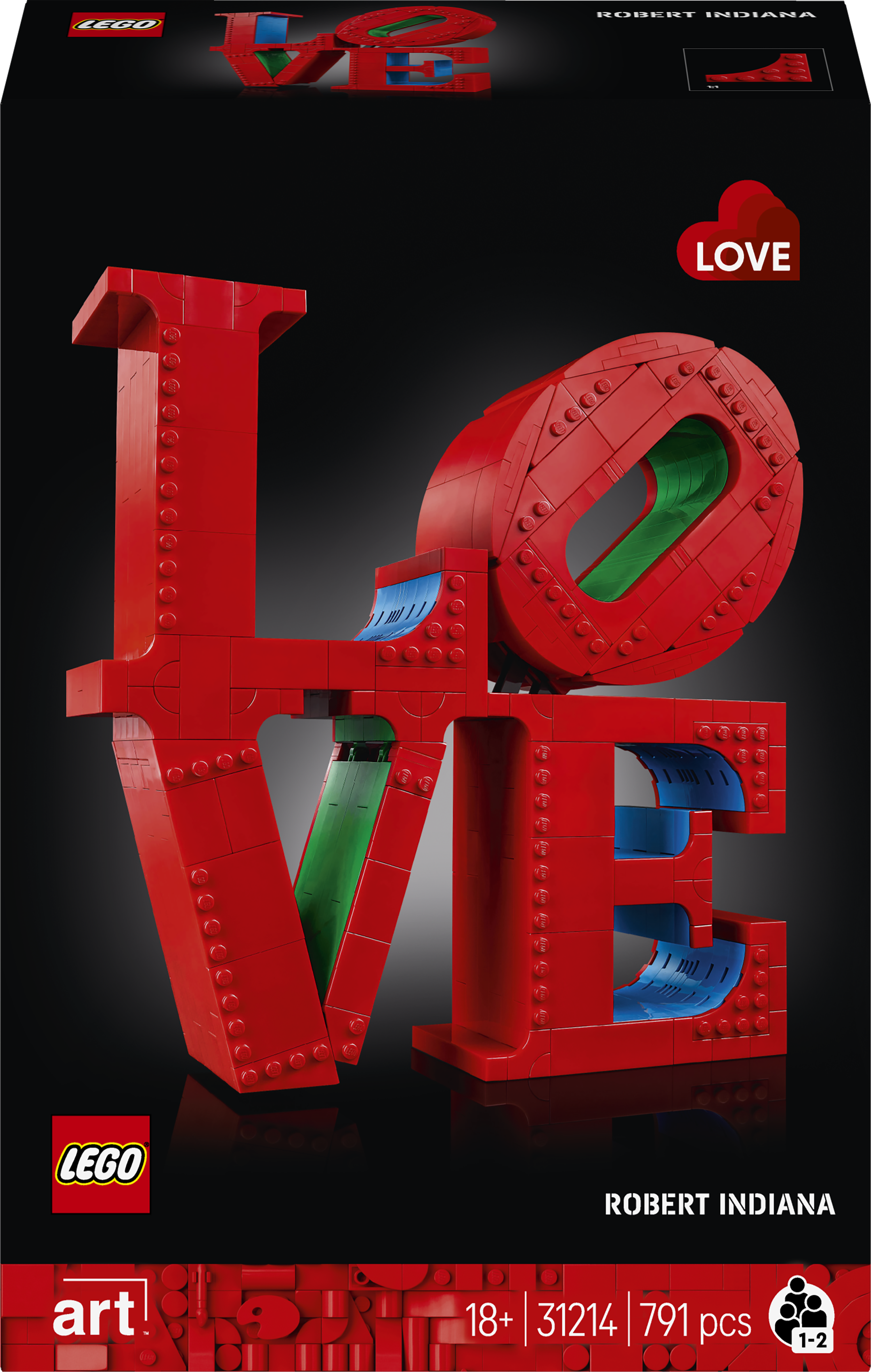 LEGO Art 31214 LOVE Sculpture