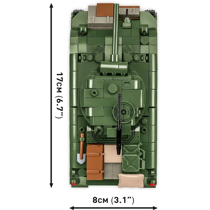Cobi 3126 M4A1 Sherman Tank 1:35 Scale Set