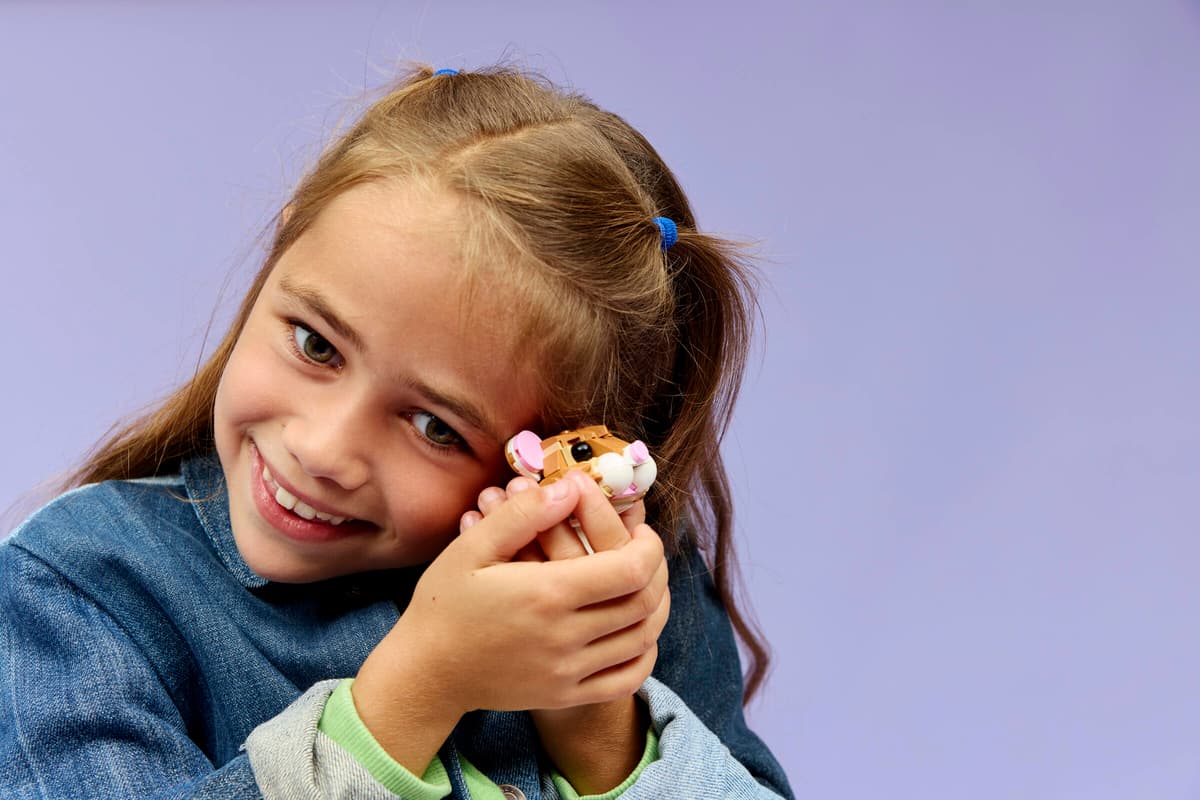 Lego 31376 Cute Hamster with a Flower