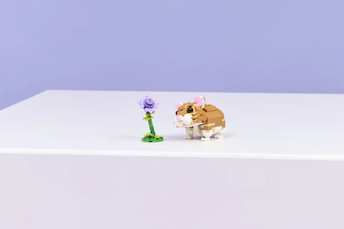 Lego 31376 Cute Hamster with a Flower