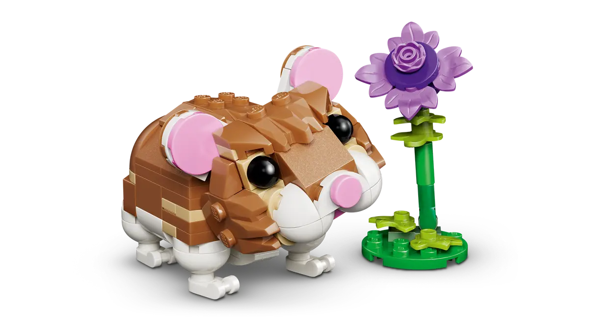 Lego 31376 Cute Hamster with a Flower