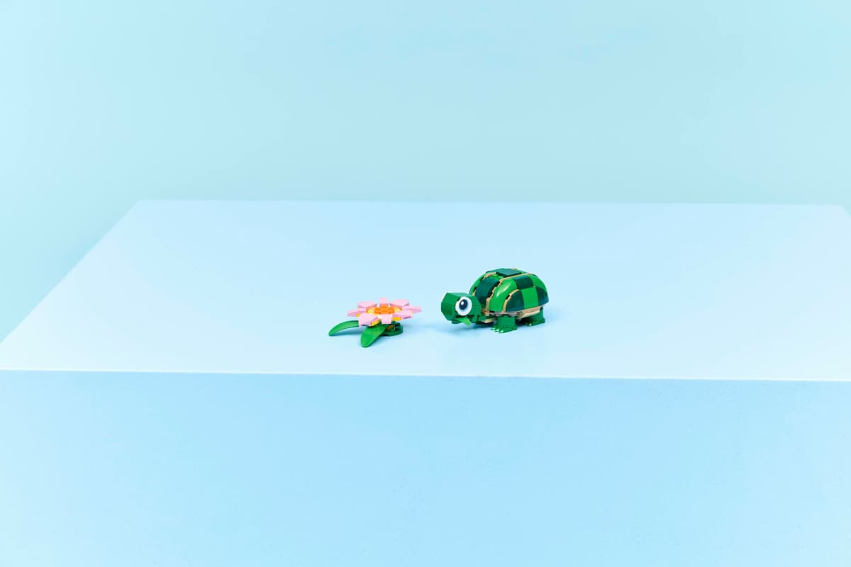 Lego 31377 Turtle with a Water Lily Flower