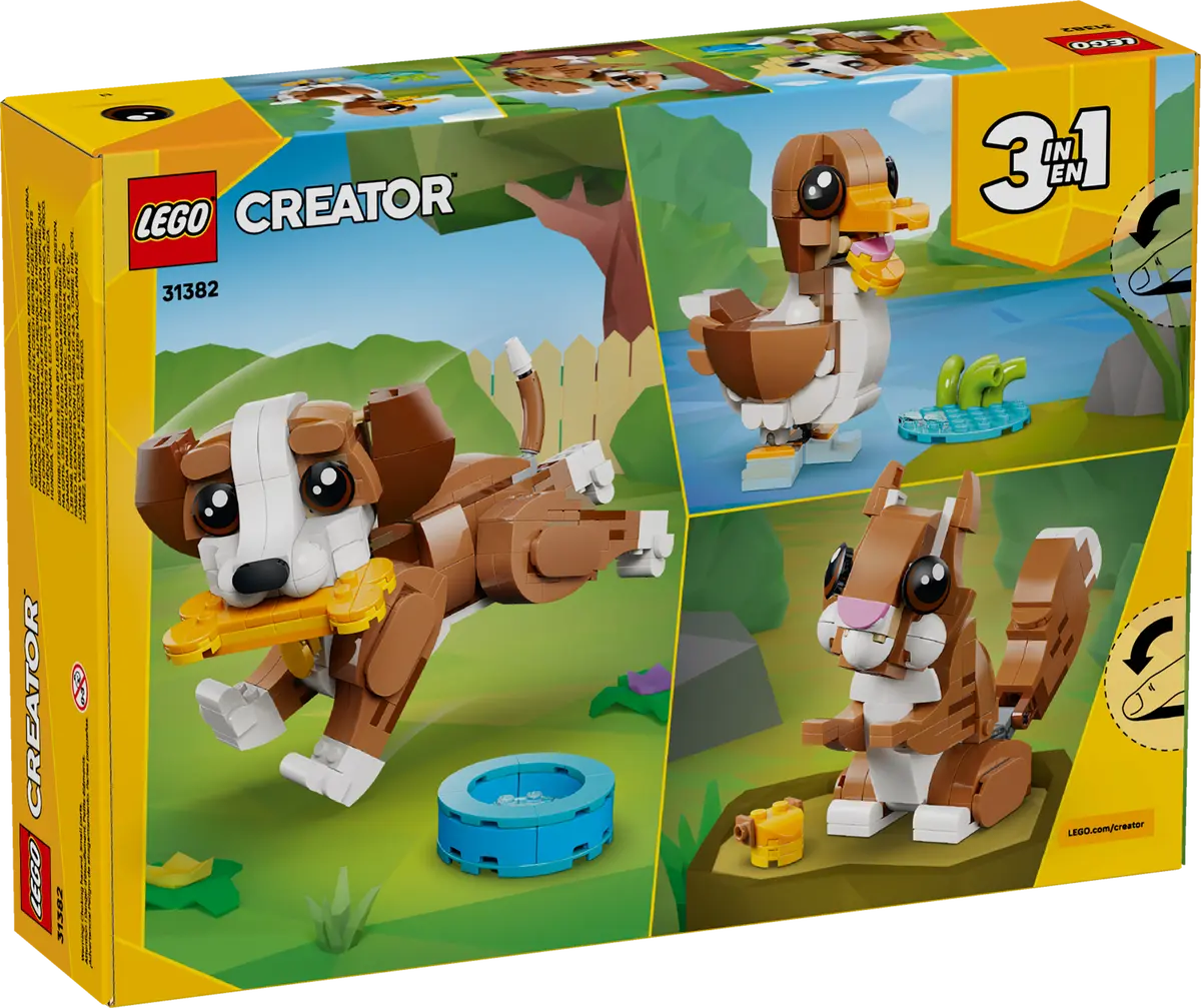 Lego 31382 Cute Animals: Playful Puppy Dog
