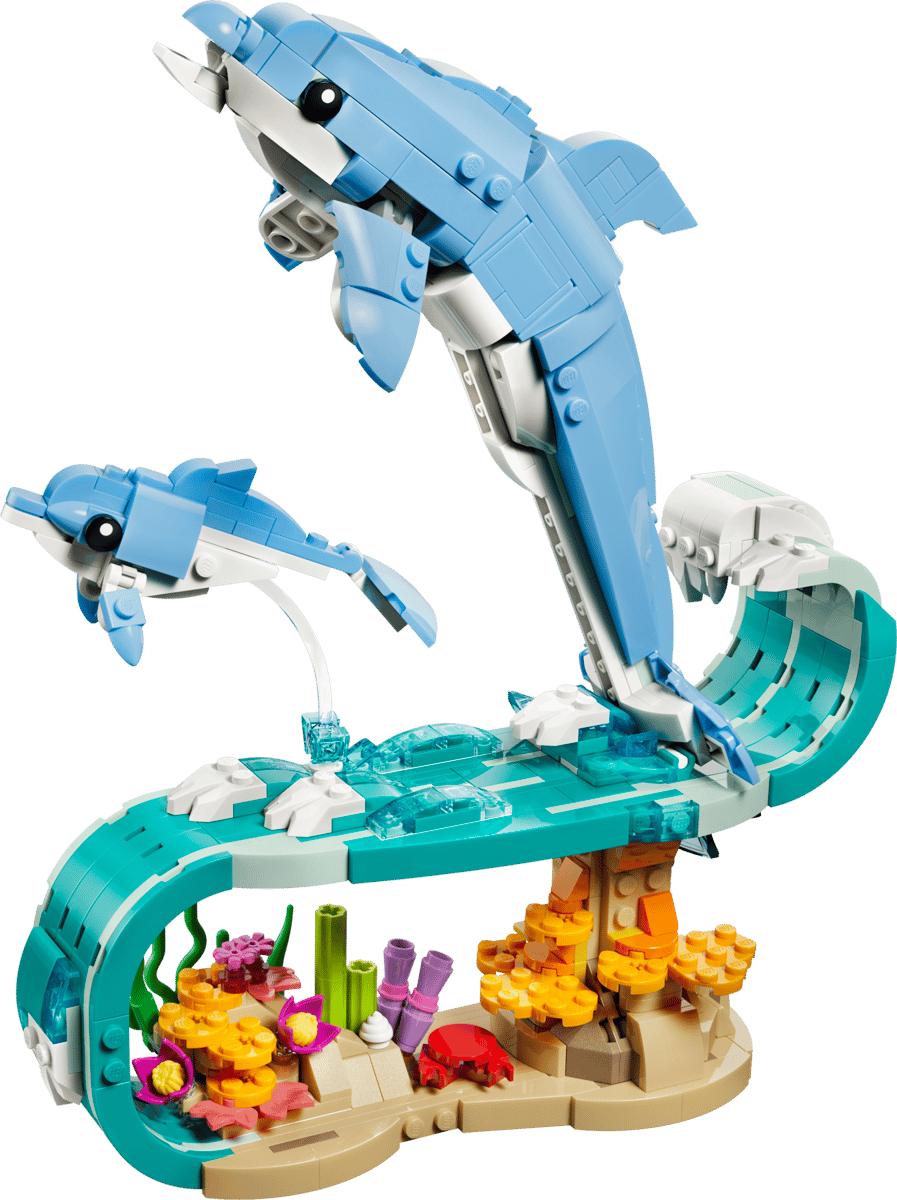 Lego 31385 Sea Animals: Beautiful Dolphins