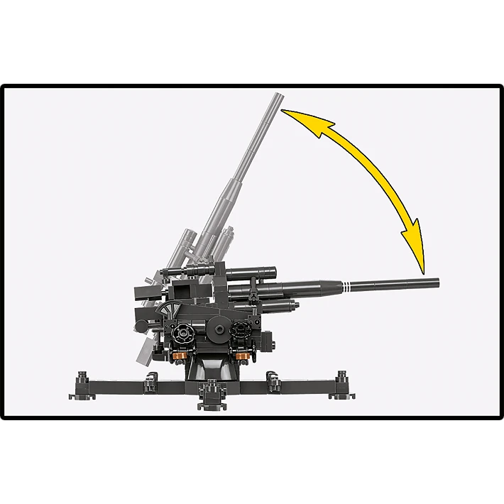 Cobi 3142 10.5cm FLAK39 Gun 1:48 Scale Set