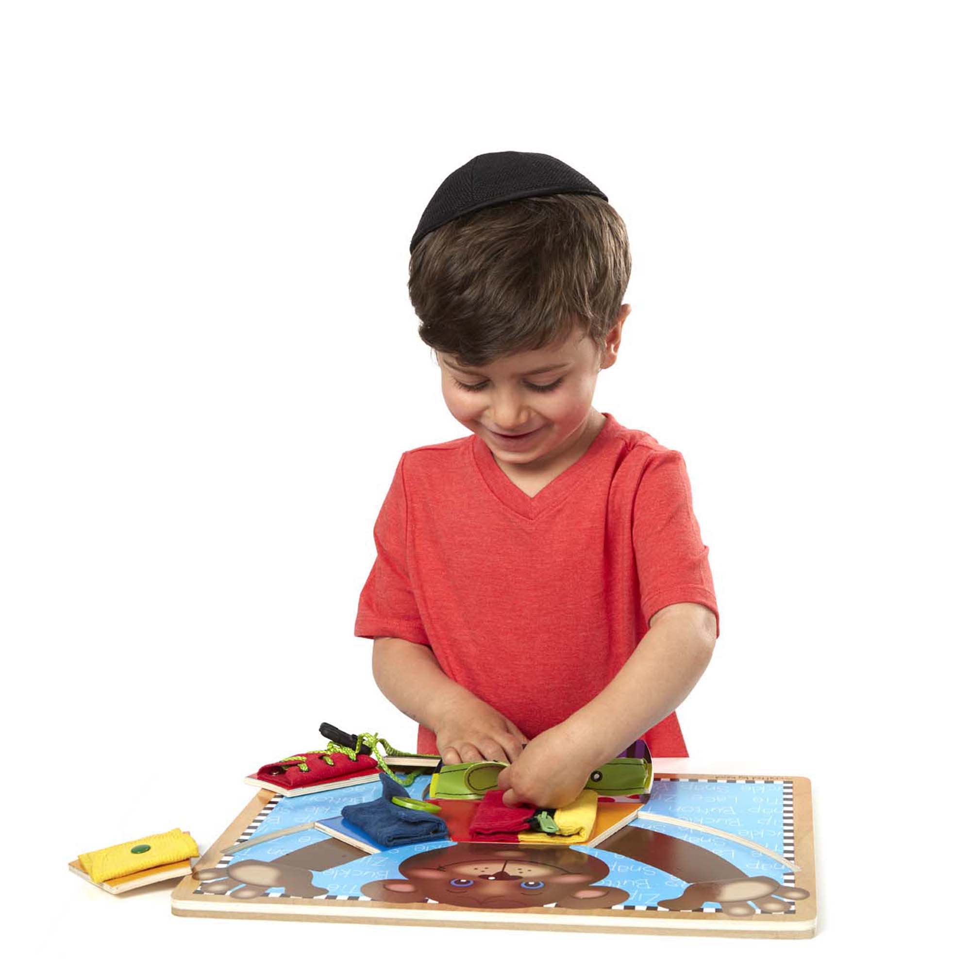 Melissa & Doug Wooden Basic Skills Puzzle Board