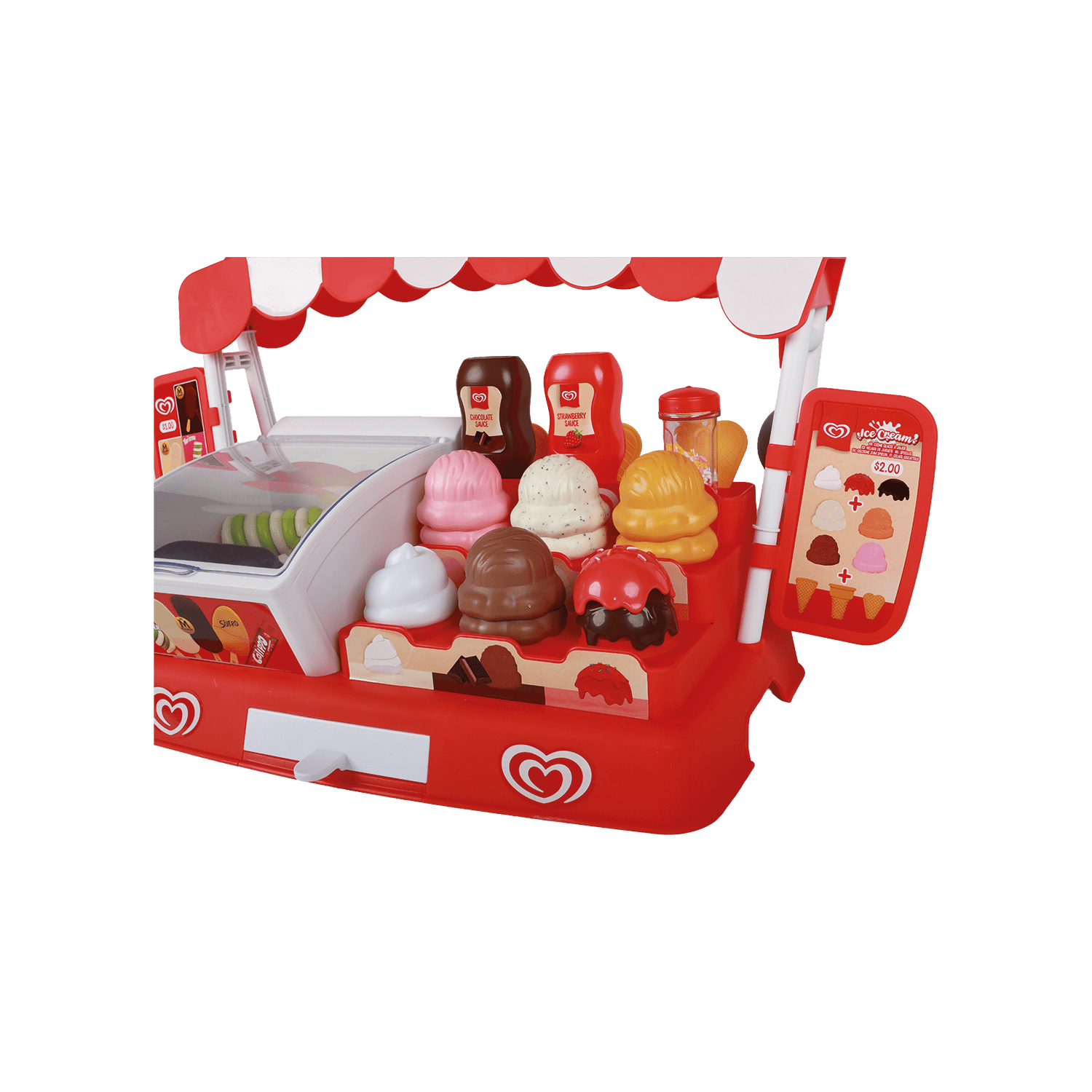 Casdon Walls HB Ice Cream Parlour Play Set