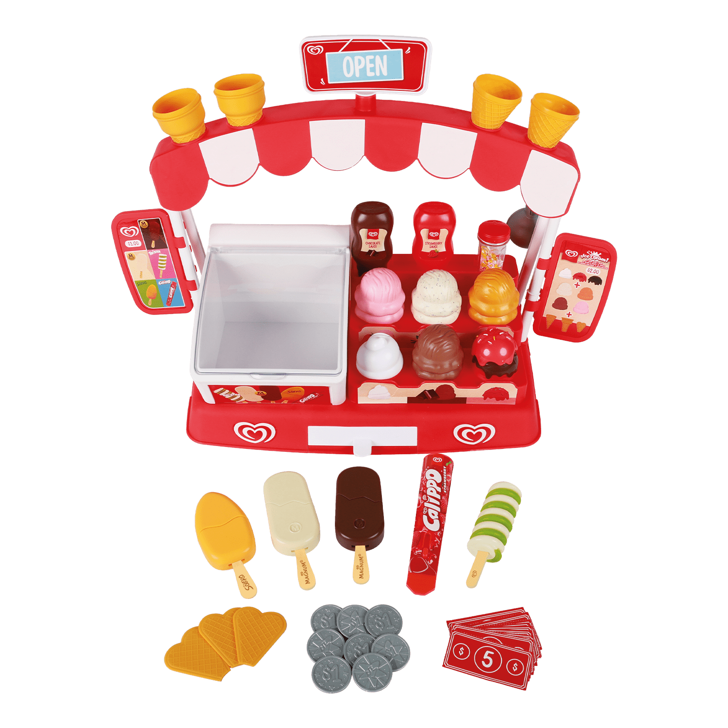 Casdon Walls HB Ice Cream Parlour Play Set