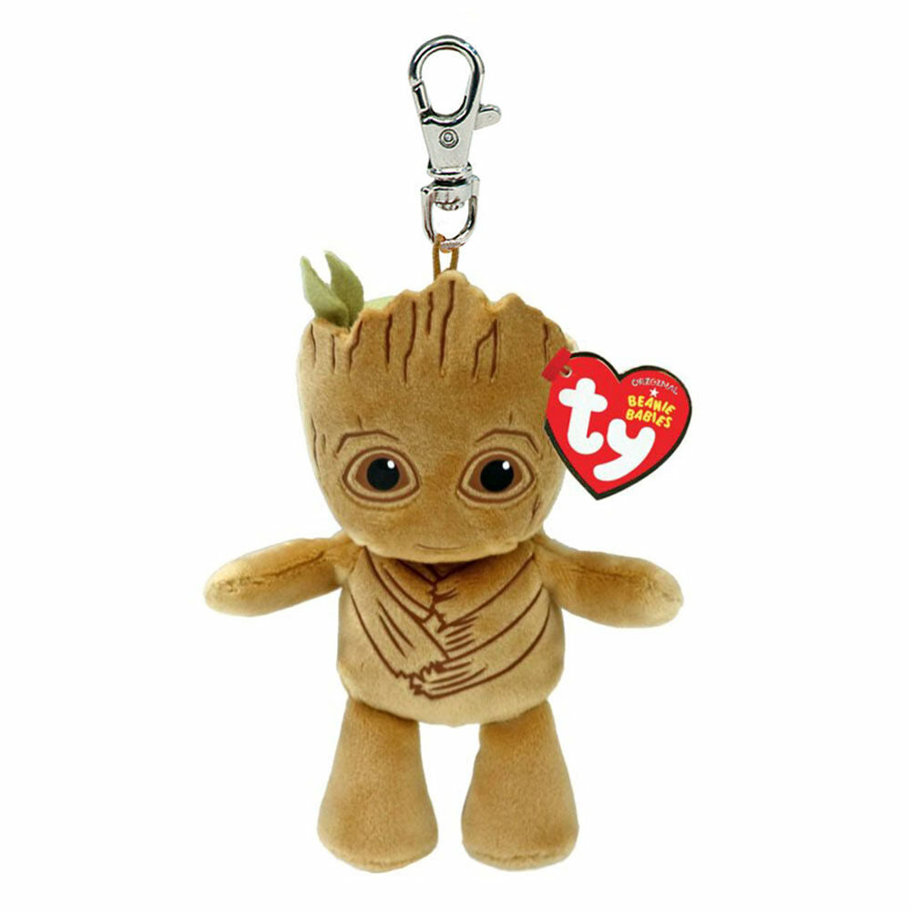TY Marvel Groot Keyclip