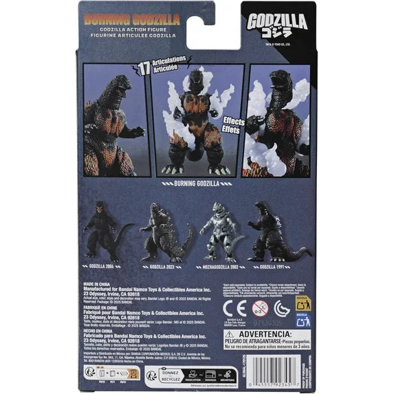 Godzilla - Burning Godzilla - 15cm Action Figure
