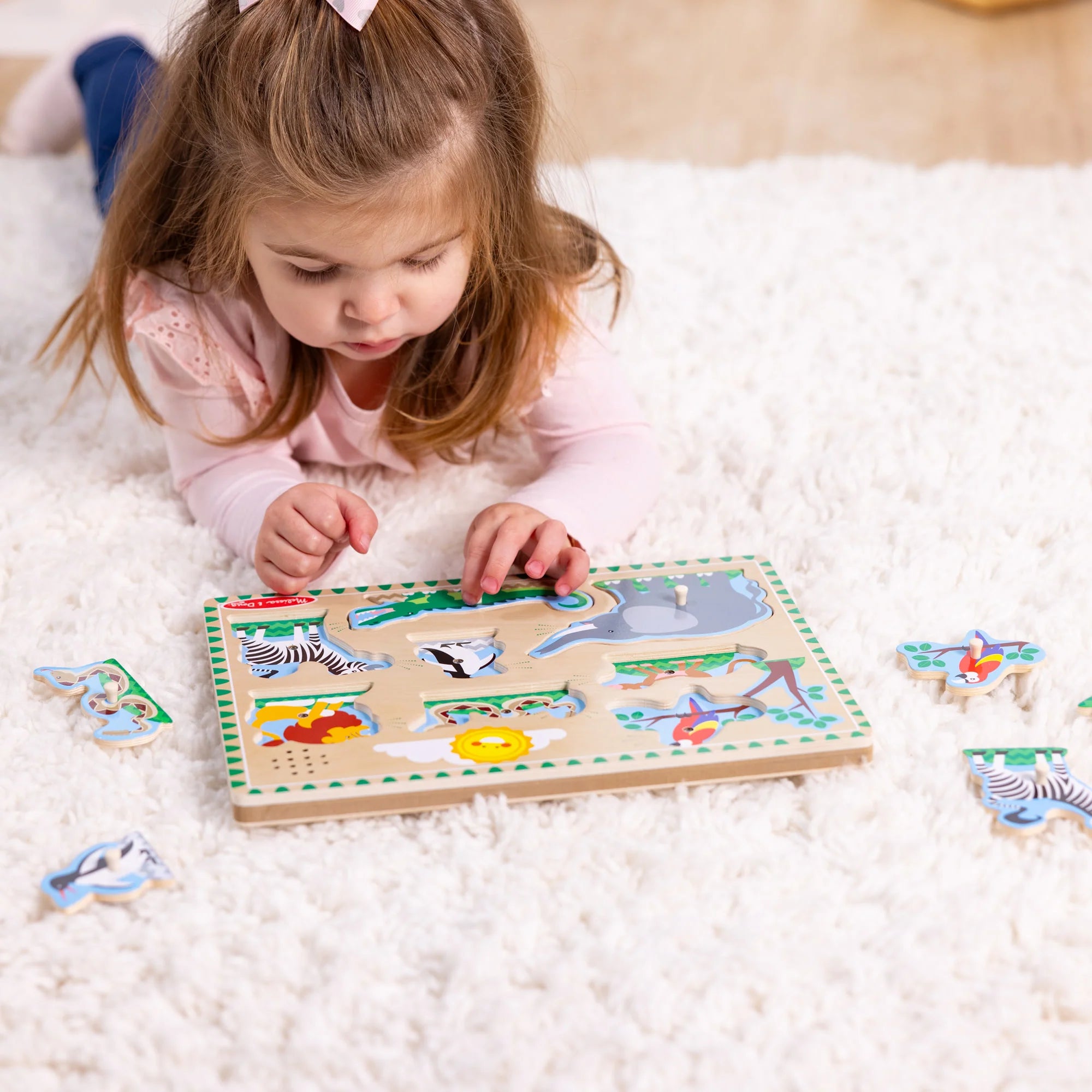 Melissa and Doug Zoo Animal Sound Puzzle
