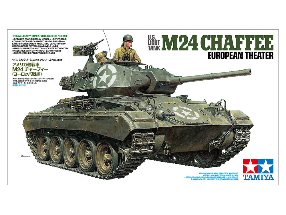 TAMIYA 1/35 U.S. Light Tank M24 Chaffee