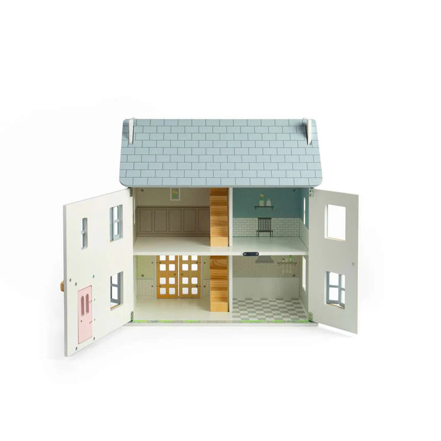 Summer Cottage Wooden Dolls House
